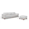 Sillón Con Chaise Más De 4 Cuerpos Tela-premium Gris Easy Clean Luxor Premium Gris Cla en Gris - Sillones y sofás, Uruguay | Divino, vista 2 de 6