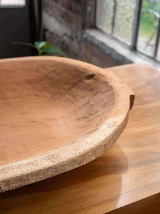 FUENTE CEDRO OVAL G en Madera natural - Decoración, Uruguay | Fundamento Muebles, vista 3