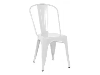 Silla Tolix Gris en Blanco - Mesas de comedor, Uruguay | Quesal, vista 9