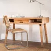ESCRITORIO NORDICO - OLMO NATURAL - Escritorios y sillas de escritorio, Uruguay | La Iberica, vista 4 de 16