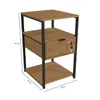 Estante Auxiliar Con Cerradura - Linea Industrial - Bibliotecas, Uruguay | Balton, vista 4 de 11