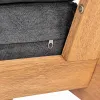 SOFA LOTUS 3 LUGARES ACQUABLOCK NEGRO 185x87x86CM JATOBA - Muebles para el exterior, Uruguay | Vinibel, vista 8 de 10