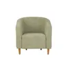 Sofa Sillon Poltrona 1 Cuerpo Praga - Verde en Verde - Sillones y sofás, Uruguay | Ecowood, vista 4 de 4
