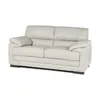 Sofá Oxford - Cuero Básico - 2 cuerpos - Arena en Beige - Sillones y sofás, Uruguay | NYR, vista 1 de 4