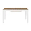 Mesa de jardin extensible Osaka - Blanca en Blanco - Muebles para el exterior, Uruguay | La Cueva Muebles, vista 4 de 5