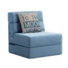 Sofa cama Foldie 1 cuerpo - Azul en Azul - Sillones y sofás, Uruguay | La Cueva Muebles, vista 6 de 8