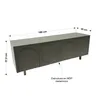 Rack Arco 180 cm – Verde - Muebles para TV, Uruguay | Berna home, vista 8 de 8