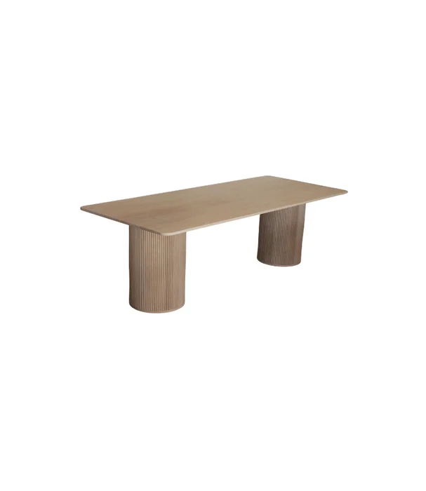MESA COMEDOR LORENA ROBLE - Mesas de comedor, Uruguay | Masinfinito Casa