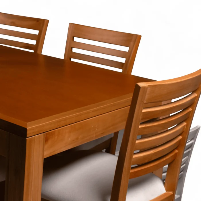 Juego Comedor con Buña en Marrón - Mesas de living, Uruguay | Diseno Montevideo, vista 4