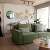 Sofa Moscú 3 Cuerpos 200cm - Verde Oliva Easy Clean - Sillones y sofás, Uruguay | Berna home, vista 2 de 4