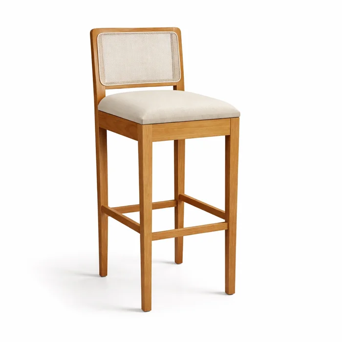 Banqueta Sara - Madera Maciza en Madera natural - Butacas, banquetas y puffs, Uruguay | Balton