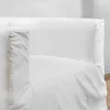 Poltrona Lucía Blanca en Blanco - Butacas, banquetas y puffs, Uruguay | Satec, vista 2 de 2