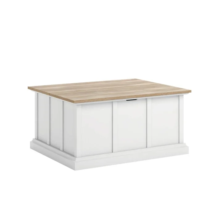 Mesa Ratona con Almacenamiento - Sauder en Multicolor - Mesas de living, Uruguay | Ecowood
