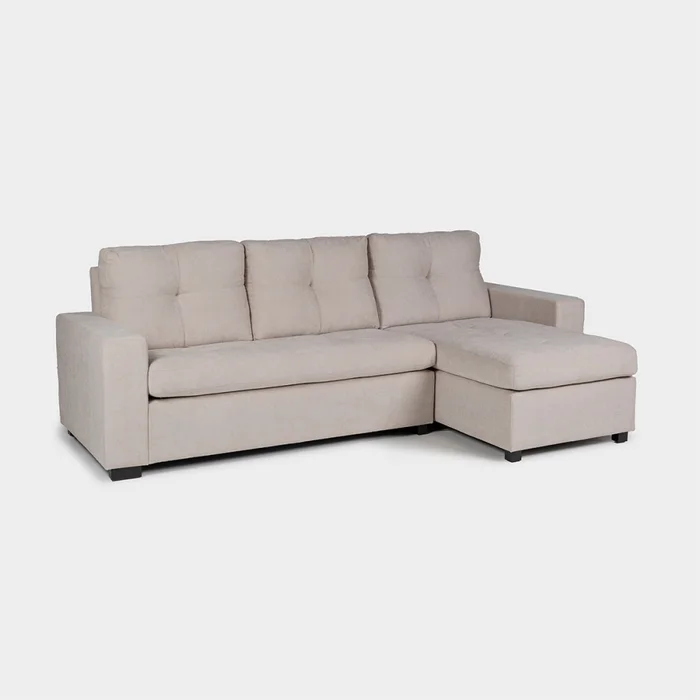 Rinconera Sensa - Tela Microfibra - Chaise derecho - TC 1010 (Beige) en Beige - Sillones y sofás, Uruguay | Nyr