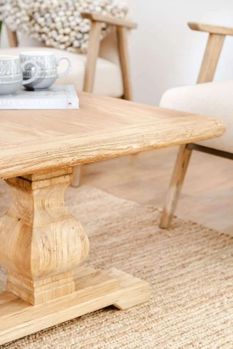 MESA LIVING DE OLMO ISABEL - 1.30 X 0.70 MTS en Madera natural - Mesas de living, Uruguay | La Iberica, vista 11