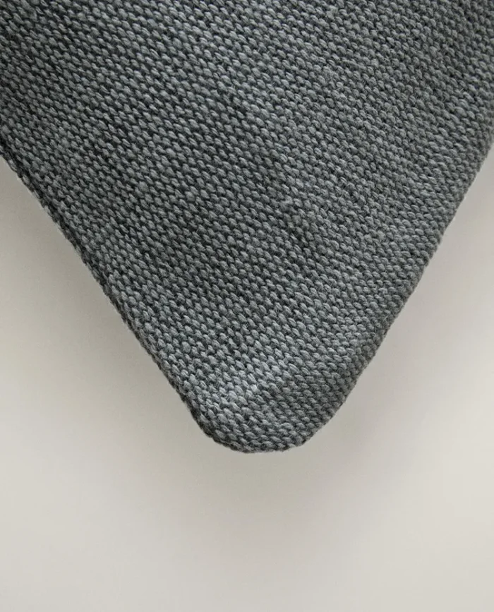 FUNDA COJÍN YUTE Y ALGODÓN en Azul - Textiles, Uruguay | Zara Home, vista 2