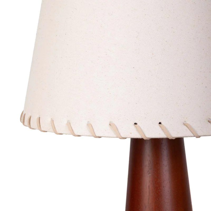 Madera Marrón Lámpara de mesa ml Marron en Marrón - Lámparas de mesa, Uruguay | Le Blanc, vista 3