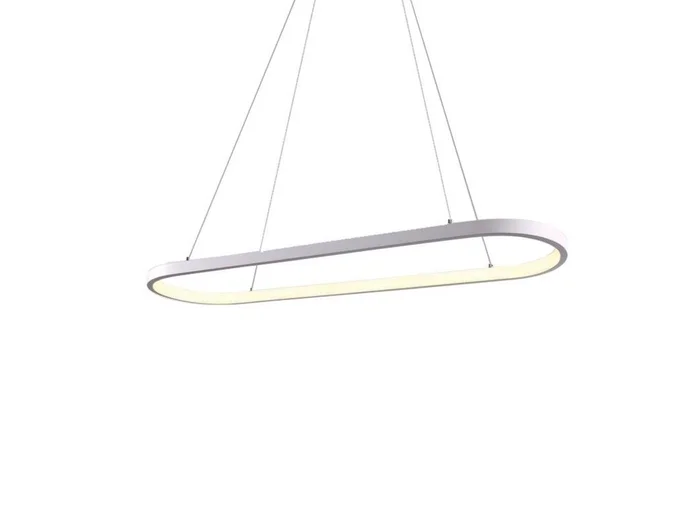 Oslo LED 42W / Luz Cálida / 120CM en Blanco - Lámparas colgantes, Uruguay | Darko Lighting