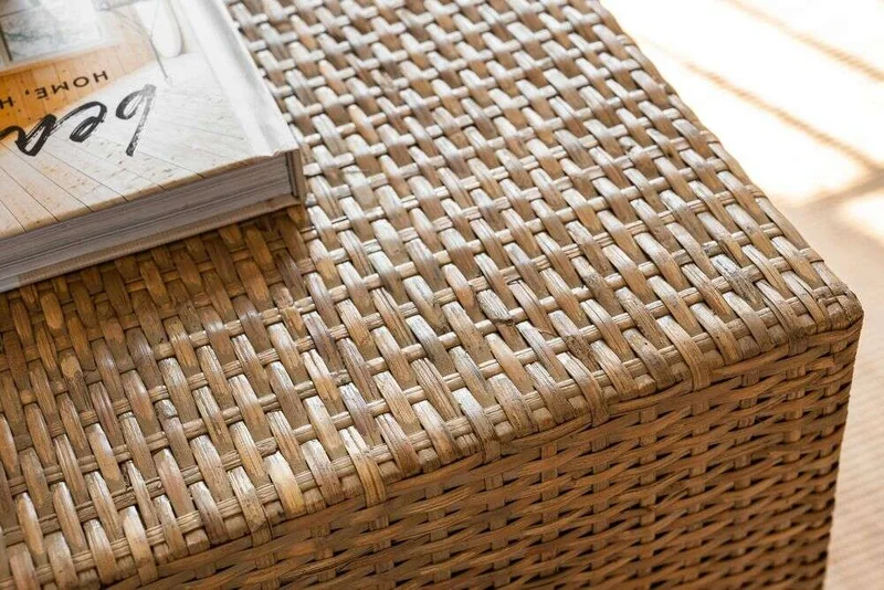MESA DE LUZ RATTAN - NUDE en Madera natural - Mesas de luz, Uruguay | La Iberica, vista 12
