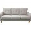 Sofá 3 cuerpos Espuma y lino - Sillones y sofás, Uruguay | Que Sal Muebleria, vista 1 de 6