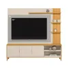 Modular para Tv Napoli Tauari/Blanco - Línea Haus en Blanco - Muebles para TV, Uruguay | Ecowood, vista 2 de 5