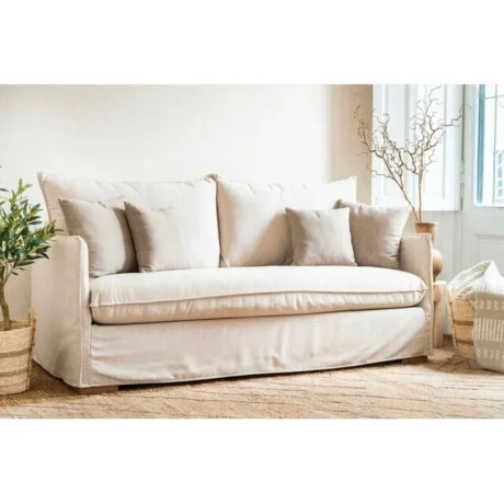 Sillon 3 cuerpos Jeff en Beige - Sillones y sofás, Uruguay | La Cueva Muebles, vista 18