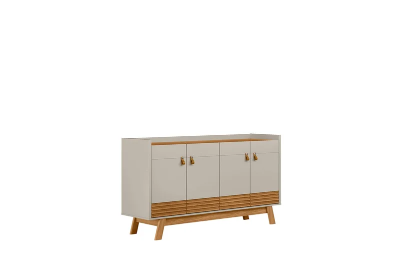 Aparador Buffet 160cm Abruzzo con 4 Puertas en Beige - Aparadores y recibidores, Uruguay | Balton, vista 7