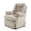 Butaca Bergere Capitoné fija - Tela Aquaclean - A fabricar en Beige - Butacas, banquetas y puffs, Uruguay | NYR, vista 1 de 3