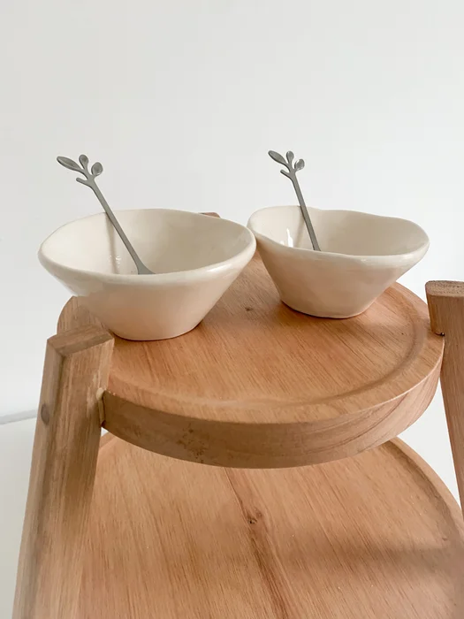 Set doble mini bowl con tenedores - Decoración, Uruguay | Dreams On Time