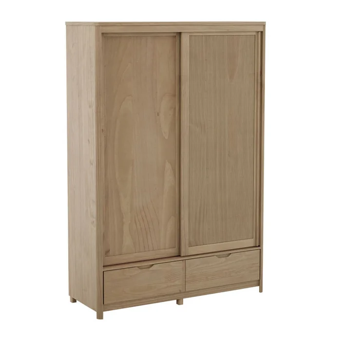 Placard Nest Mdf-y-madera Puertas Corredizas en Madera natural - Roperos y placares, Uruguay | Divino, vista 2