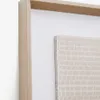 Cuadro Sormina - con rayas superiores marrón 30 x 40 cm en Beige - Decoración de pared, Uruguay | Kavehome, vista 4 de 5