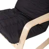 Silla Sillón Flex Tela-y-madera Negro Rocking en Negro - Sillones y sofás, Uruguay | Divino, vista 2 de 3