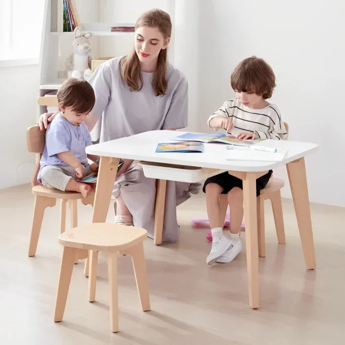 BANCO TIDY BEIGE en Madera natural - Butacas, banquetas y puffs, Uruguay | Viasono