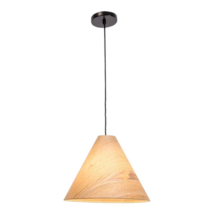 Lampara de techo Metal Negro Wad7 en Madera natural - Lámparas colgantes, Uruguay | Le Blanc, vista 2