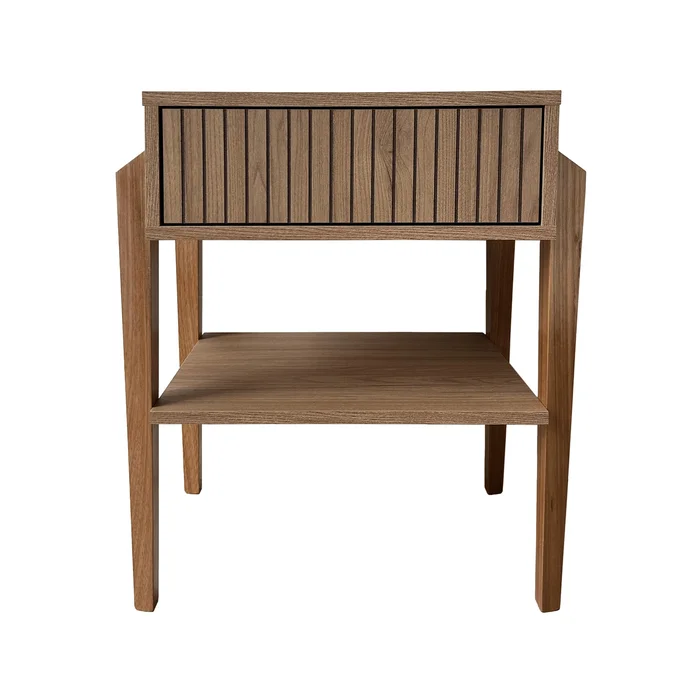 Mesa de Luz Capri - Olmo en Madera natural - Mesas de luz, Uruguay | Berna Home, vista 6
