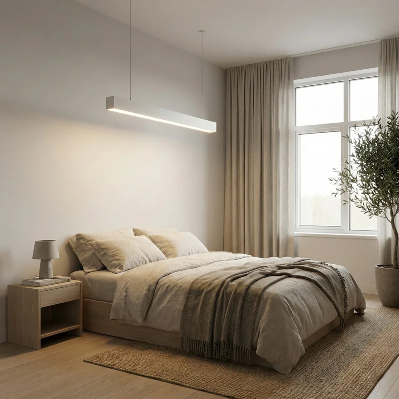 Lámpara colgante Linearis White en Blanco - Lámparas colgantes, Uruguay | La Perla, vista 4