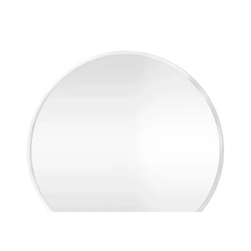 Espejo Redondo con Base Plana 90cm - Borde Blanco - Espejos, Uruguay | Berna home