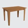 Mesa de comedor Melina - 120CM en Madera natural - Mesas de comedor, Uruguay | Balton, vista 1 de 3