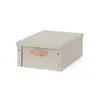 CAJA ORGANIZADOR C/ASA 33X40X17CM EXT TELA CREMA en Beige - Canastos, Uruguay | Decohogar, vista 1 de 4