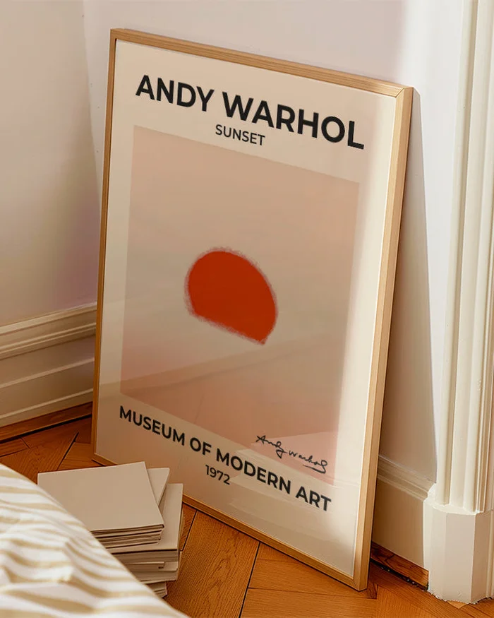 Andy Warhol - Sunset en Multicolor - Láminas, Uruguay | La Cuadrería, vista 2