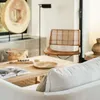 SILLON GINEBRA CURVO - LINO ANTIMANCHAS en Off-white - Sillones y sofás, Uruguay | La Iberica, vista 3 de 25