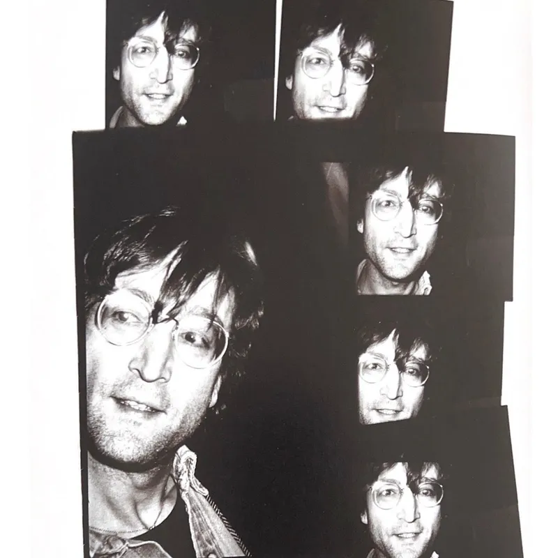 John Lennon en Negro - Láminas, Uruguay | Mara Estudio