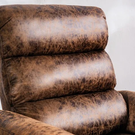 Sillón Reclinable 1 Cuerpo Benson Choco - Chocolate en Marrón - Sillones y sofás, Uruguay | Aihaus, vista 2