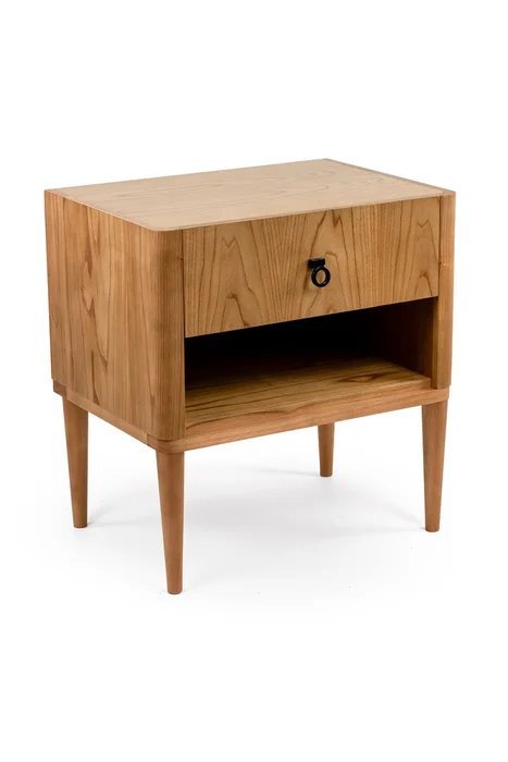 MESA DE LUZ LILLE CINAMOMO 63X60X43H - Mesas de luz, Uruguay | Vinibel, vista 2