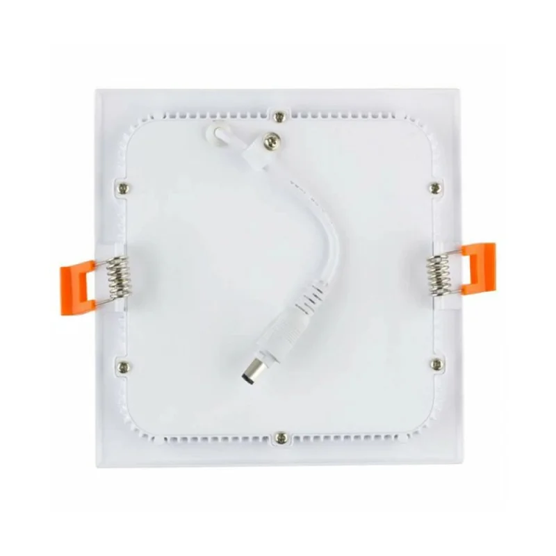 Panel LED Cuadrado de Empotrar 18W Luz Cálida en Blanco - Lámparas colgantes, Uruguay | Serlux, vista 3