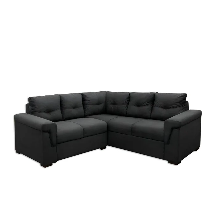 Sillón Bélgica - Esquinero - Negro en Negro - Sillones y sofás, Uruguay | Rústico Hogar