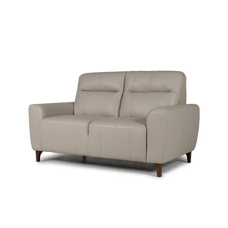 Sofá Tahití - Cuero Básico - 2 cuerpos - Arena - (Preventa) en Beige - Sillones y sofás, Uruguay | NYR
