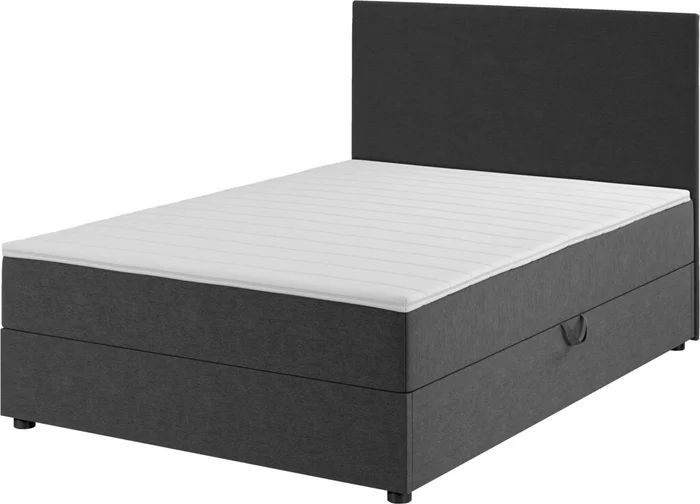 Cama cont almac 2 Plazas 140x200 PLUS C40 gr-40 en Gris - Dormitorio, Uruguay | JYSK