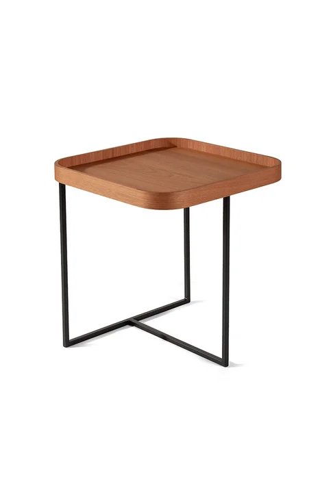 MESA LATERAL LIVE ALTA IN NATURA 55X55X58H CM - Mesas de arrimo, Uruguay | Vinibel
