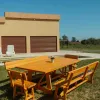 Juego de comedor exterior — Serra Amoblamientos en Madera natural - Muebles para el exterior, Uruguay | Serra Amoblamientos, vista 3 de 5